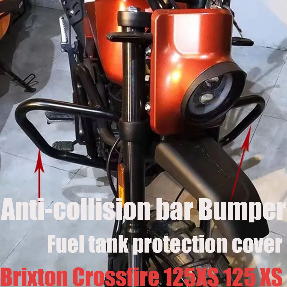 

Motorcycle For Brixton Crossfire 125XS 125 XS Crash Bars Bumpers Tank protector Cover Fit Crossfire XS 125