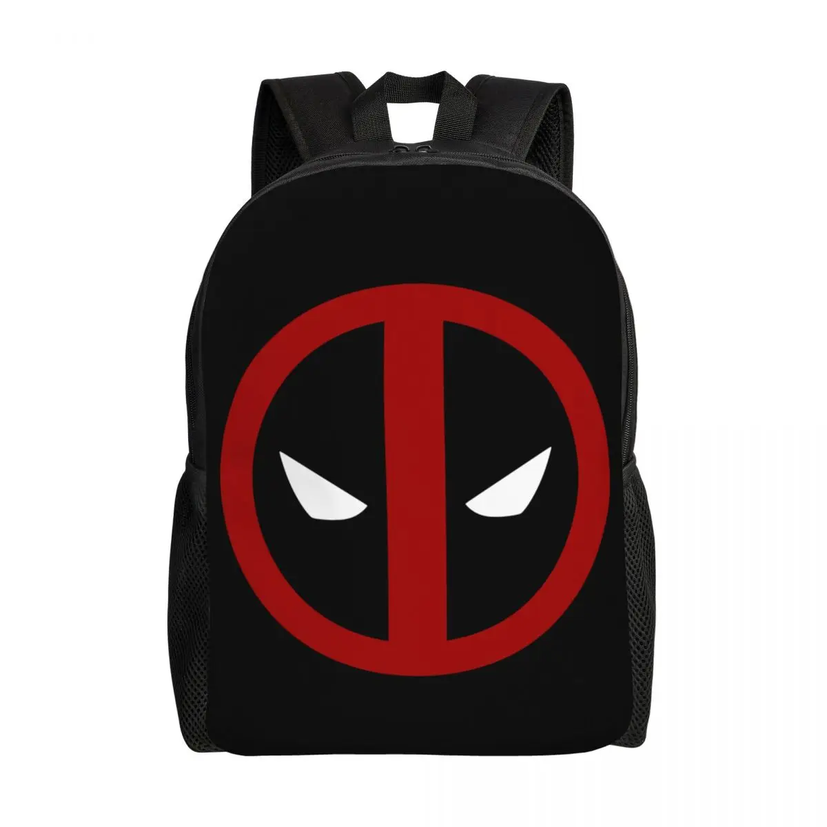 Custom Superhero Backpacks for Boys Girls Deadpool Sympol College School Travel Bags Women Men Bookbag Fit 15 Inch Laptop