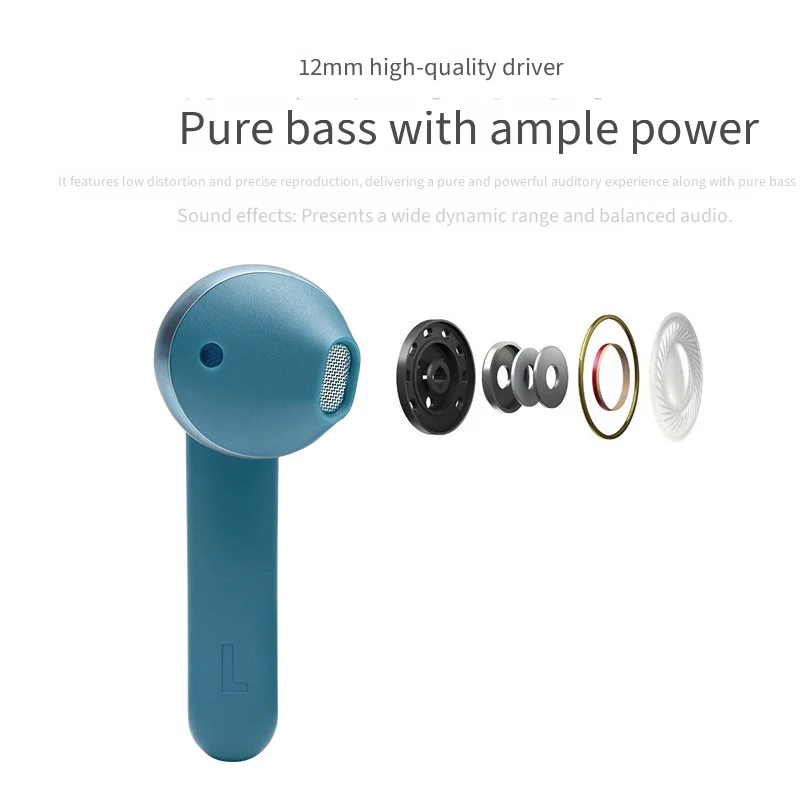 JBL tune220 Wireless Earbuds that Stay in Place During Movement