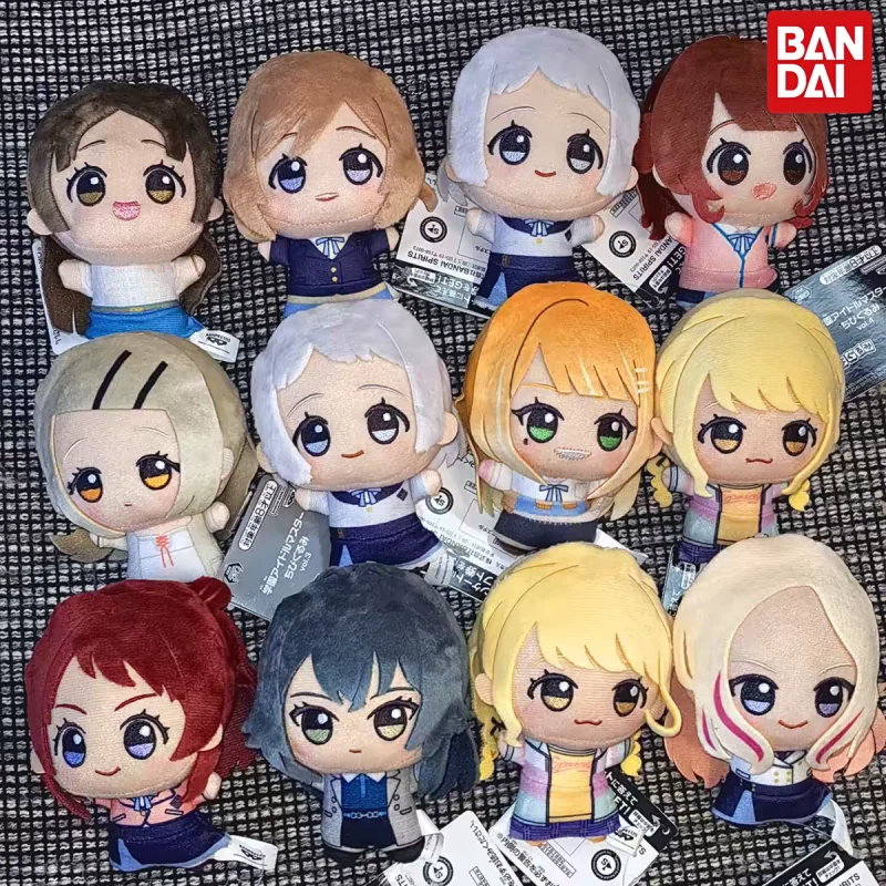 

BANDAI The IDOLM@STER Gakuen Chibigurumi Плюшевый брелок-подвеска Hatsuboshi Gakuen School Life Vol 1 - Vol 4 В наличии для фанатов аниме