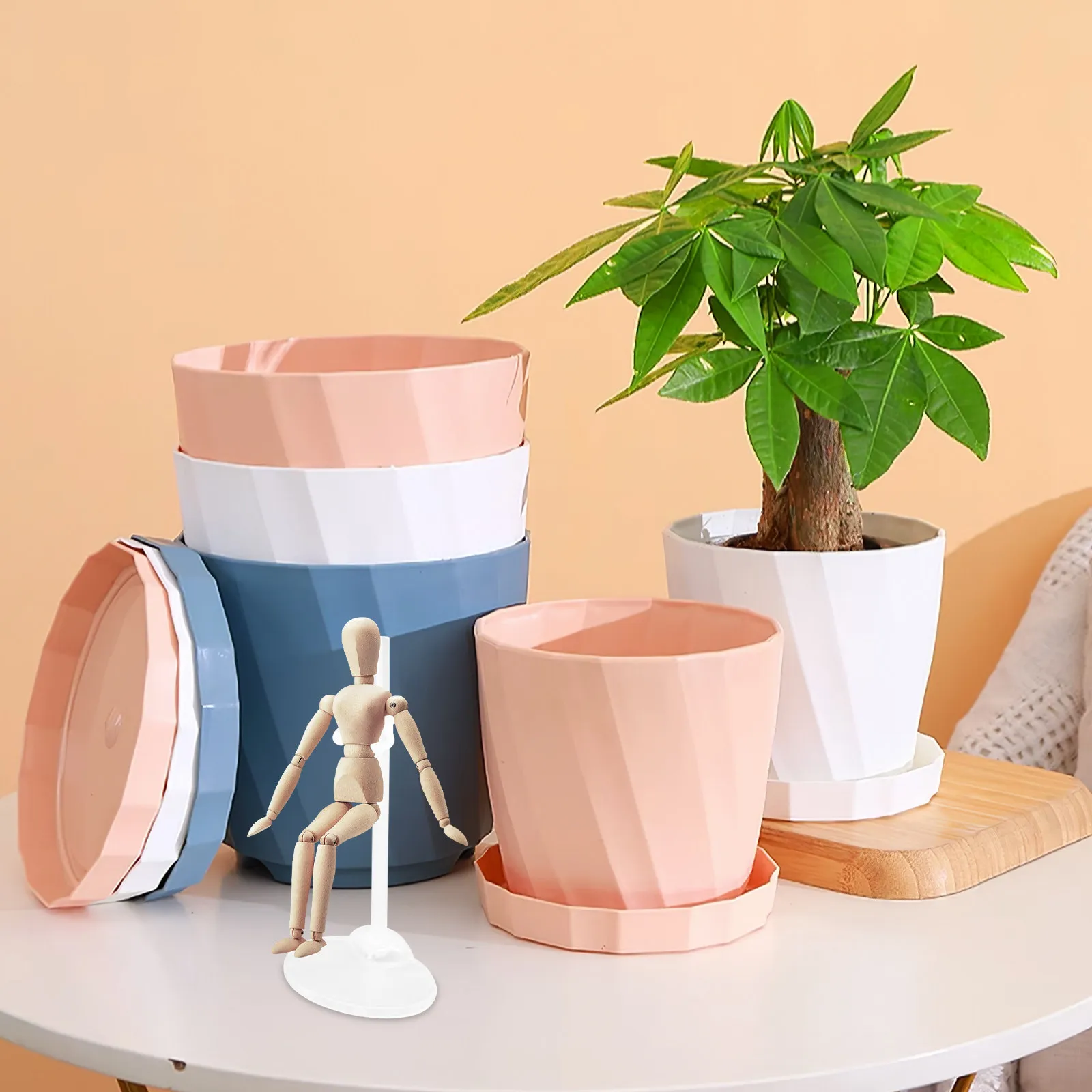 

Набор из 12 регулируемых прозрачных пластиковых подставок-держателей для демонстрации товаров, мебельная фурнитура, устойчивая подставка для миниатюрных изделий