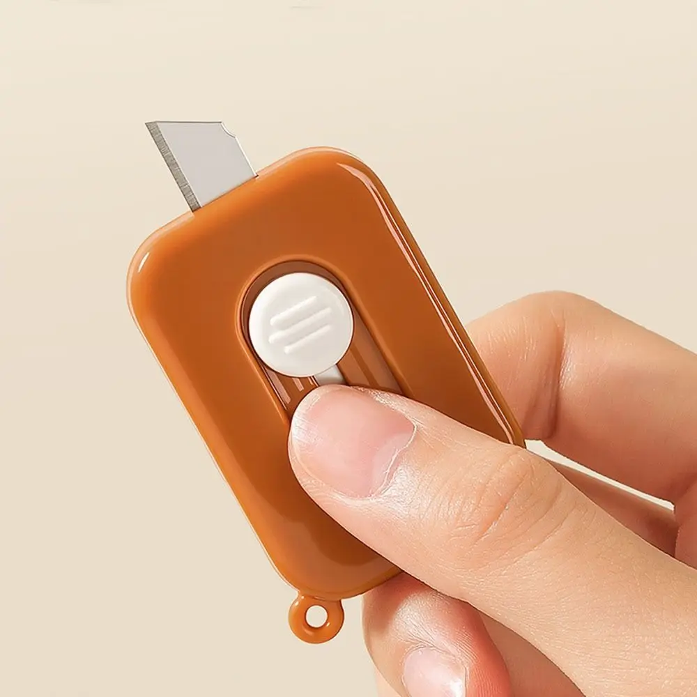 Cartoon Retractable Utility Cutter Mini Multifunctional Paper Cutter Box Opener Cutting Tool