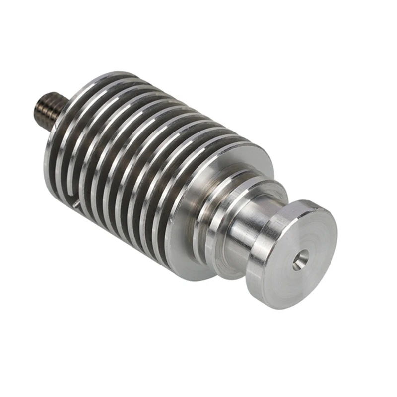 All-Metal Alloy Heat Break Heatsink for E3D Hotend Heater Block 1.75MM Filament Smooth