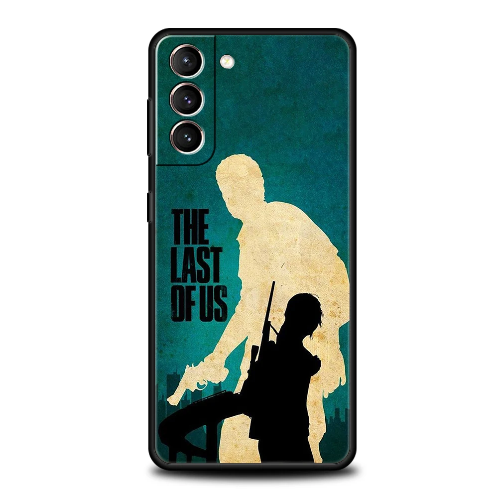 The Last of Us TV Show Phone Case For Samsung Galaxy S24 S23 Ultra S22 S21 S20 FE 5G S10 S10E S9 Plus S8 Silicone Black Cover