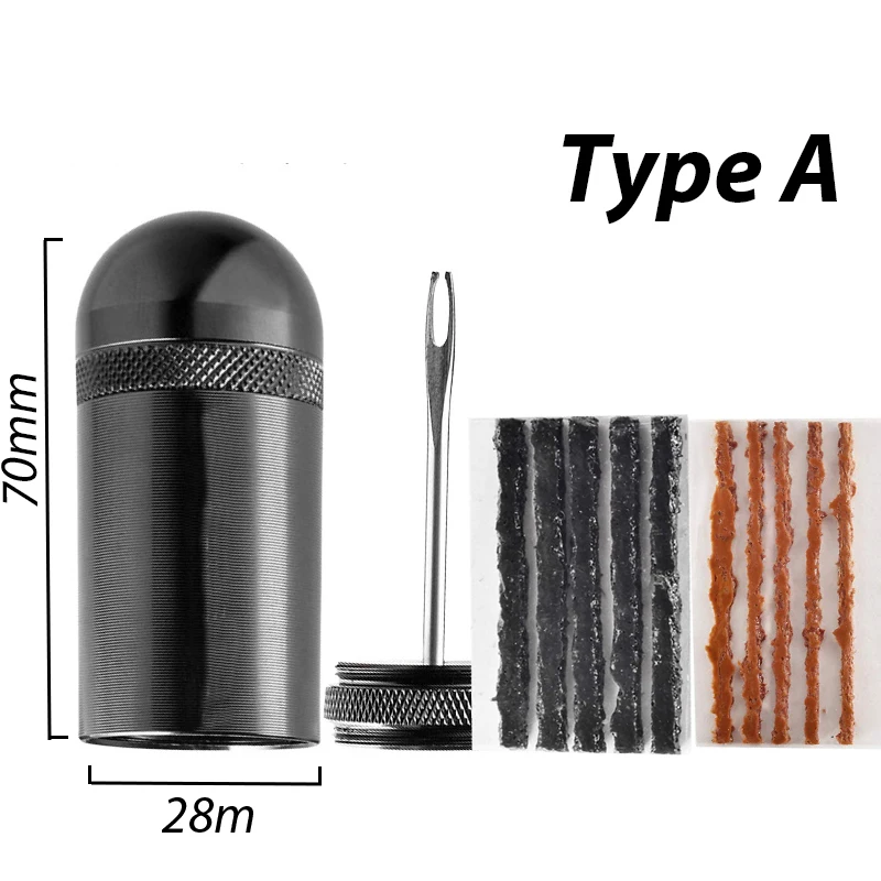 Kit d\'outils de réparation de vélo Tubeless pour VTT, outil d\'insertion de prise de pneus de vélo de route, crevaison de Fiospha, bande de