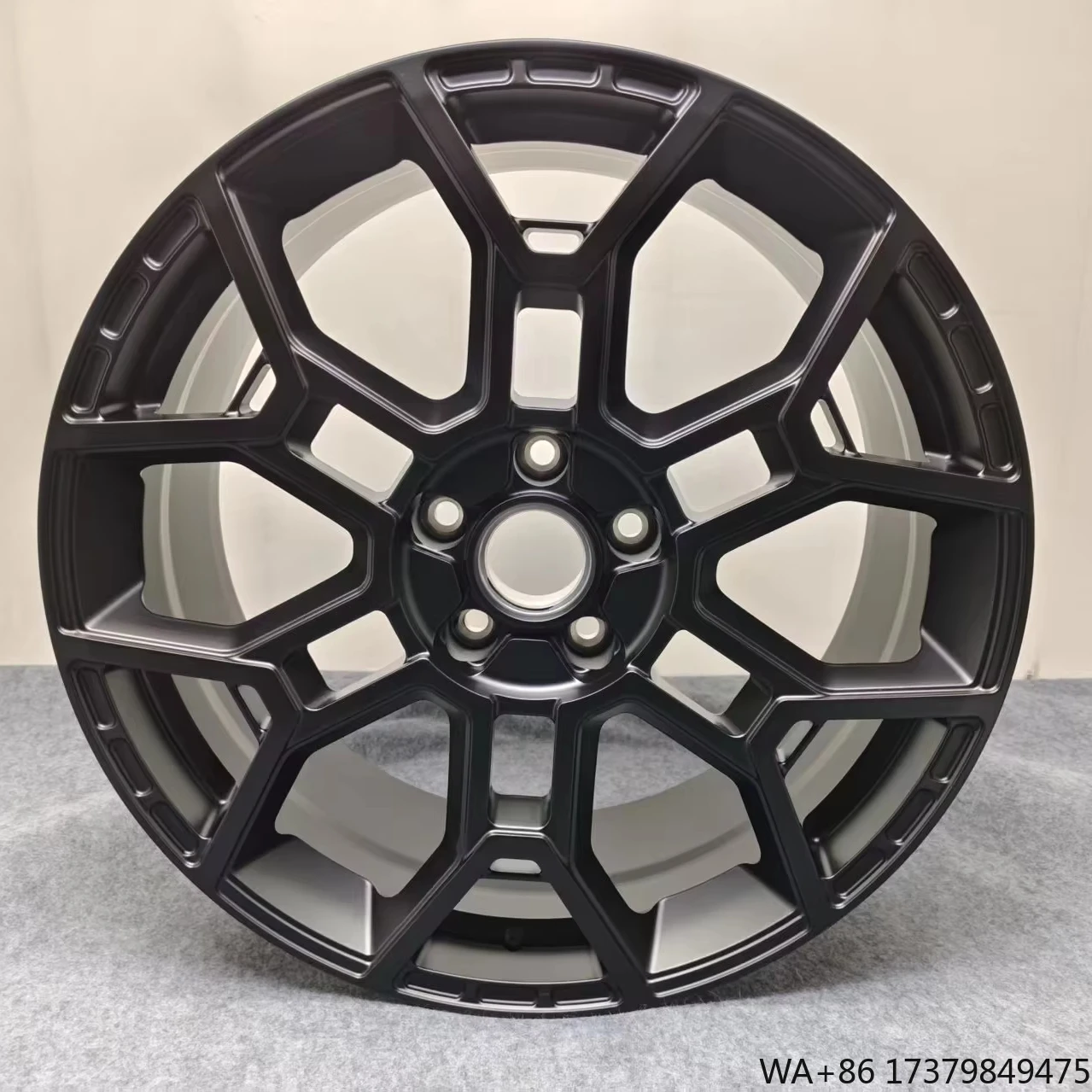 

Luxury Customizable 17-22 Inch Car Rims Black & Silver 4x100 5x114.3 Aluminum Alloy Wheels with 35mm ET