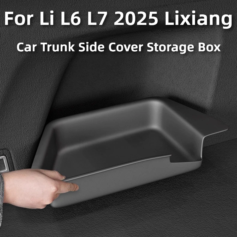 

For Li L6 L7 2025 Lixiang Car Trunk Side Cover Storage Box