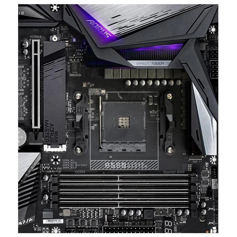 For B550 AORUS MASTER Motherboards Socket AM4 DDR4 128GB For AMD B550 Desktop Mainboard M,2 NVME USB3.0