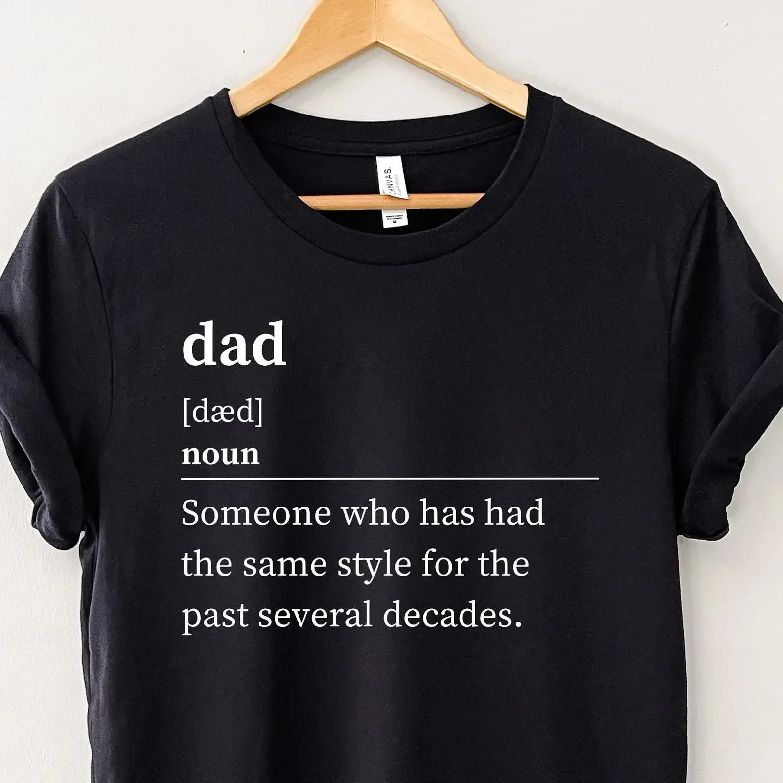 Dad Father amp 39 s Day T shirt Dictionary Definition Funny for Fathers vintage Washed Comfortable Unisex Versatile graphic