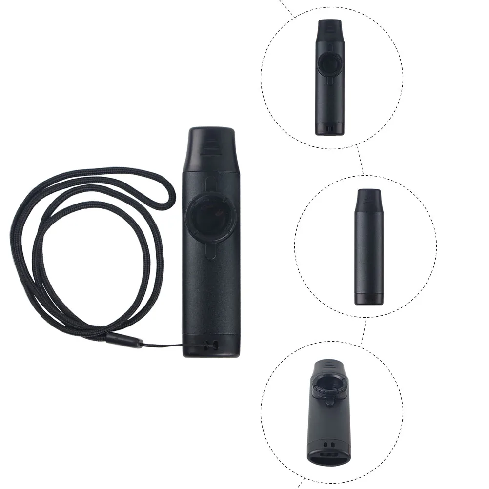 آلة موسيقية محمولة ذات هيكل بسيط باللون الأسود من كازو احترافي للبالغين بتصميم كلاسيكي على شكل جيتار القيثارة