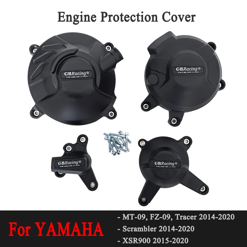 MT-09 Motocrosss Protezione della copertura del motore per GBRacing per YAMAHA MT09 FZ09 Tracer 900 SXR900 2014-2025