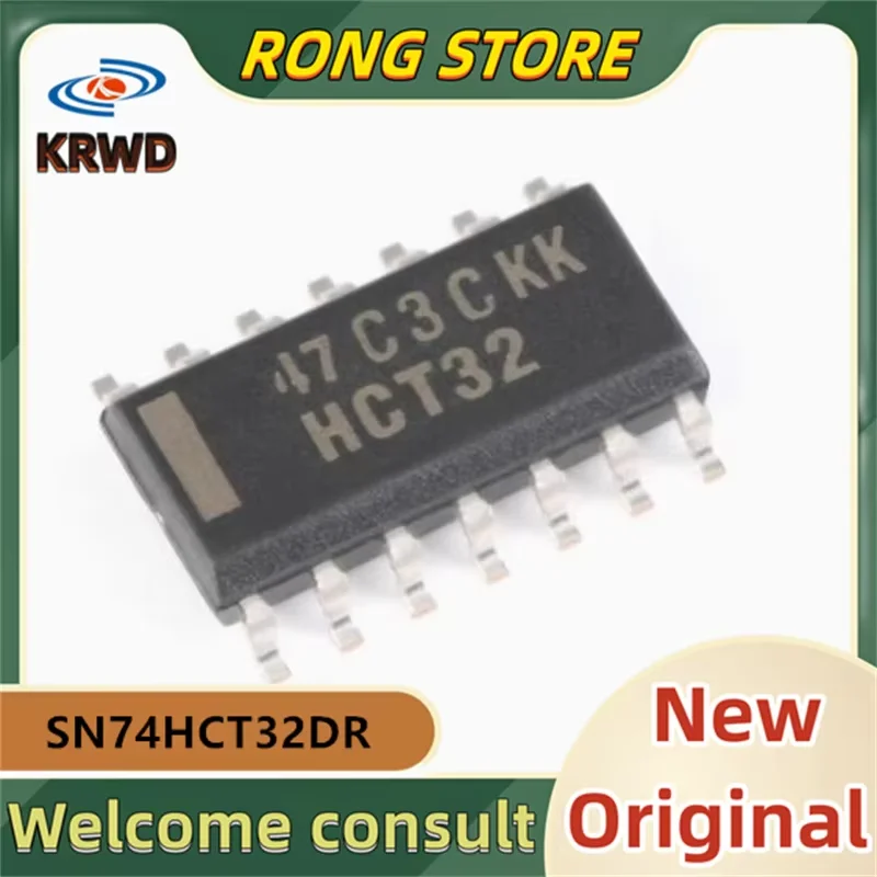 40PCS HCT32 New and original SN74HCT32DR SN74HCT32 SOIC-14