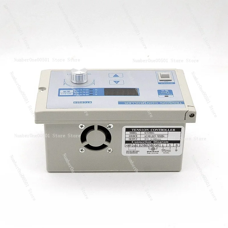 KTC800A Tension Controller 24V Magnetic Particle Brake Clutch 0A-4A Manual Digital Display 002