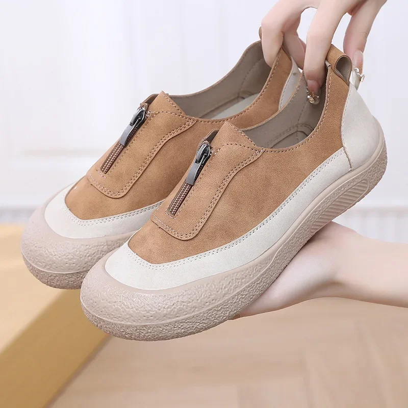 

Новая весенняя повседневная спортивная обувь, легкая, модная, универсальная, удобная, на толстой подошве, материнская обувь для женщин.