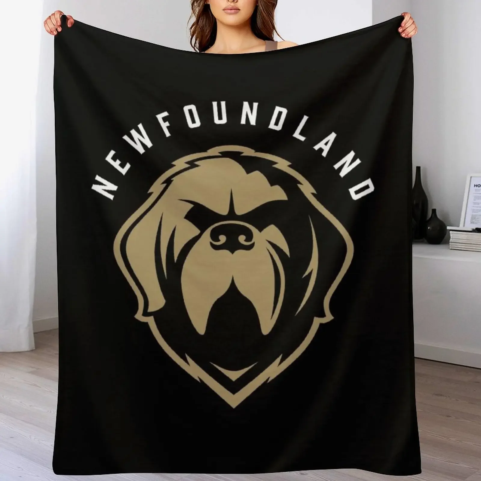 Newfoundland Growlers Throw Blanket Nap Luxury Decorative Sofas Luxury Brand Blankets