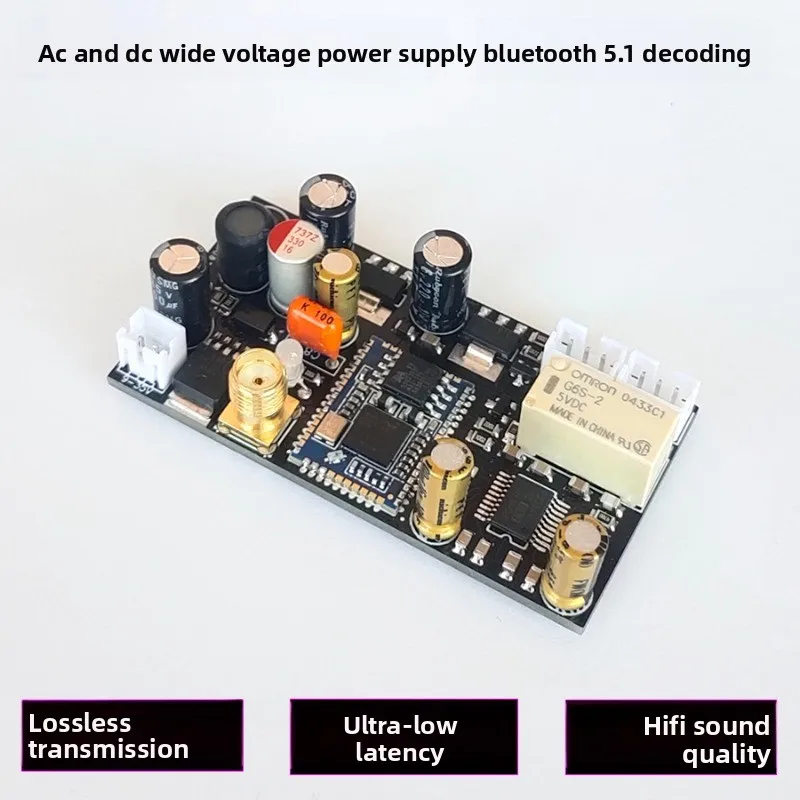 

QCC5181 Bluetooth 5.4 декодер без потерь качества звука, вход AUX, декодирование 5102, LDAC, APTXHD, широкий диапазон напряжения, 5125