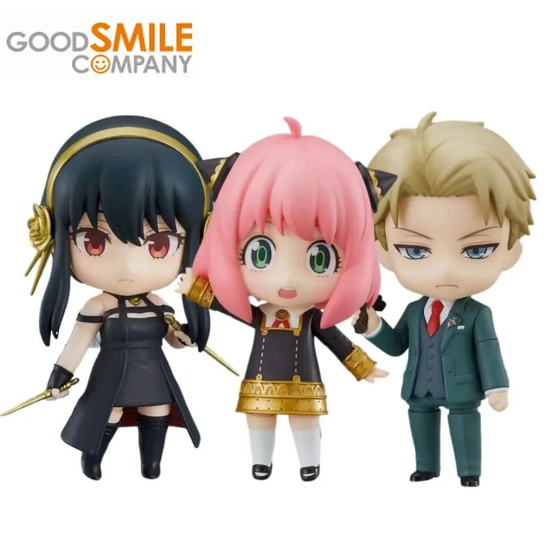 

Good Smile Original Nendoroid SPY FAMILY Anime Figure Anya Yor Loid Forger Action Figure Toys Joints Movable For Kids Gift Model