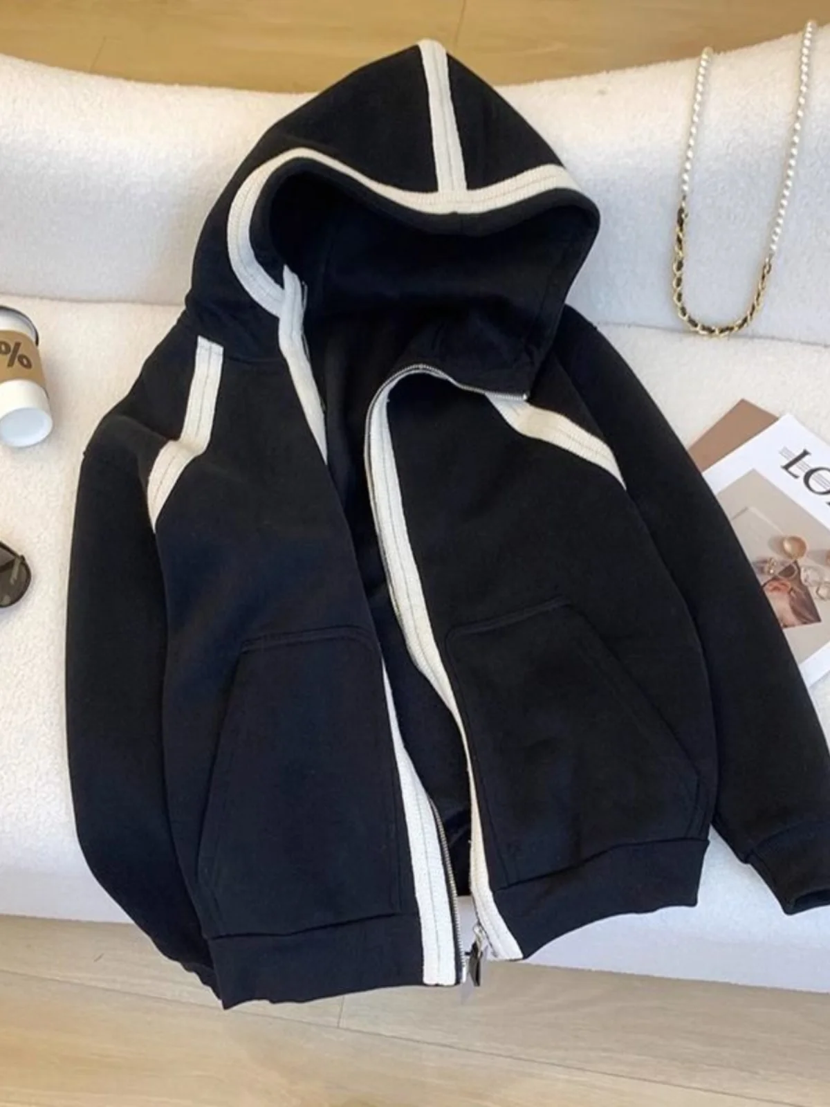 

Женская толстовка большого размера свободного кроя, повседневный кардиган, модная верхняя одежда для защиты от солнца, скрывающая недостатки фигуры