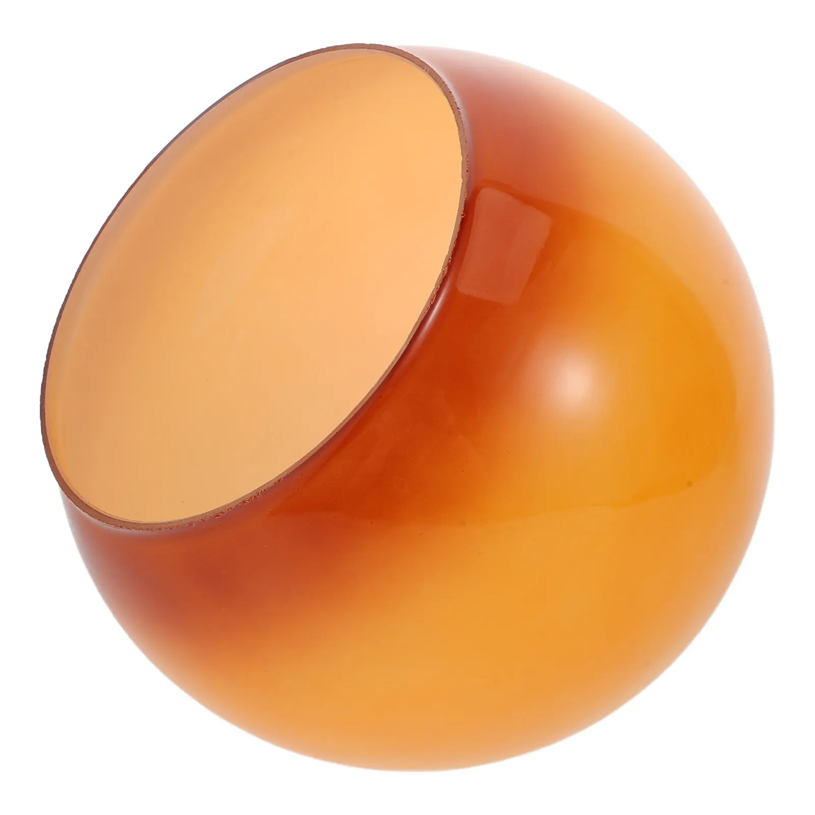 Milky Handblown Glass Globe Lamp Shade Replacement E27 Compatible Round Pendant Light Shade for Dining Room Living Room Table