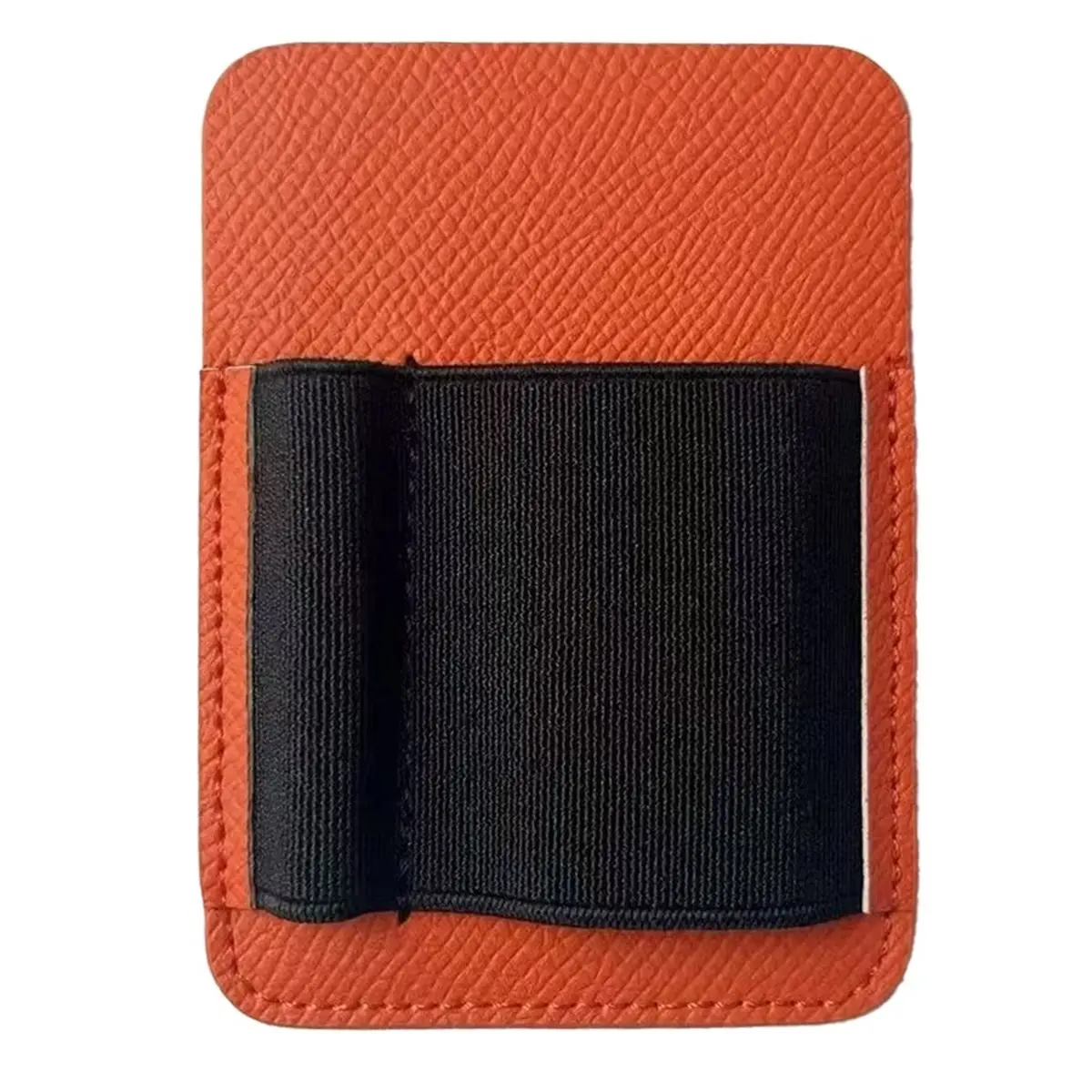 L73A NEW  Pocket Phone Audio Decoder Storage Bag Phone Pouch Elastic Bands for Magnetic Absorber Kit Orange