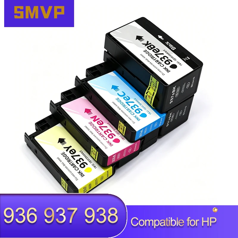 CAIXQ 936e 937e Ink Cartridge Compatible 936 937 938 for HP OfficeJet Pro 9110b 9120b 9130b 9120 9120e 9130 9730e