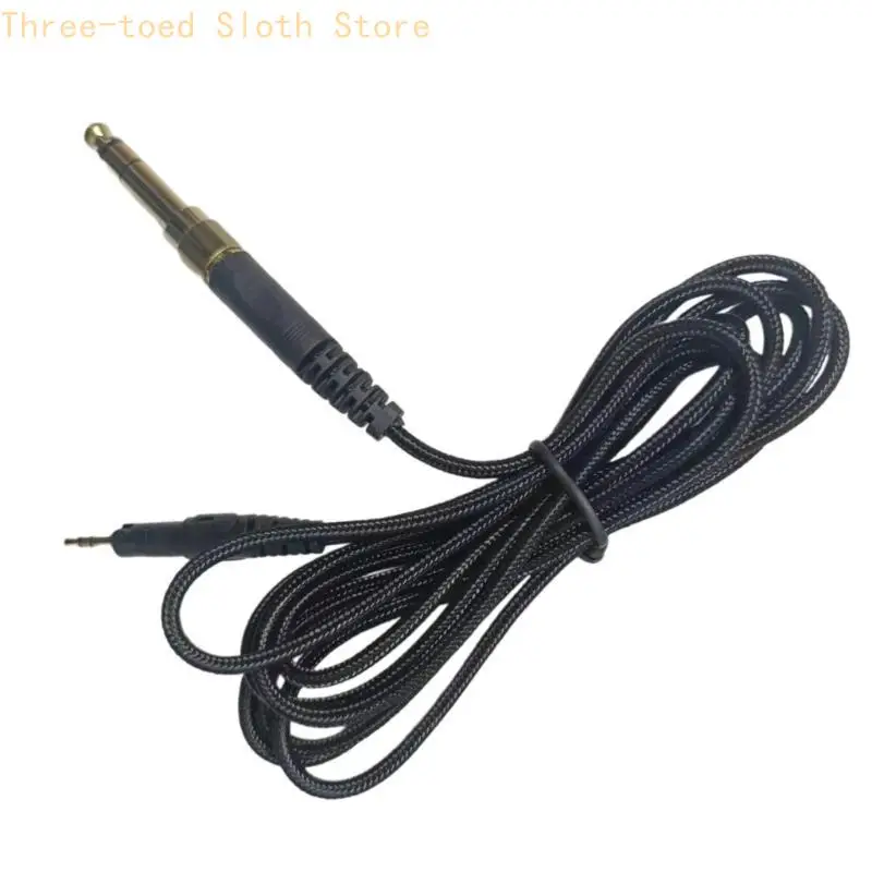 Ersatz-ATH-M50x-Kabel mit 6,35-mm-Adaptern für M40X/M50X/M60X/M70X-Kopfhörer E74A – Detail 2