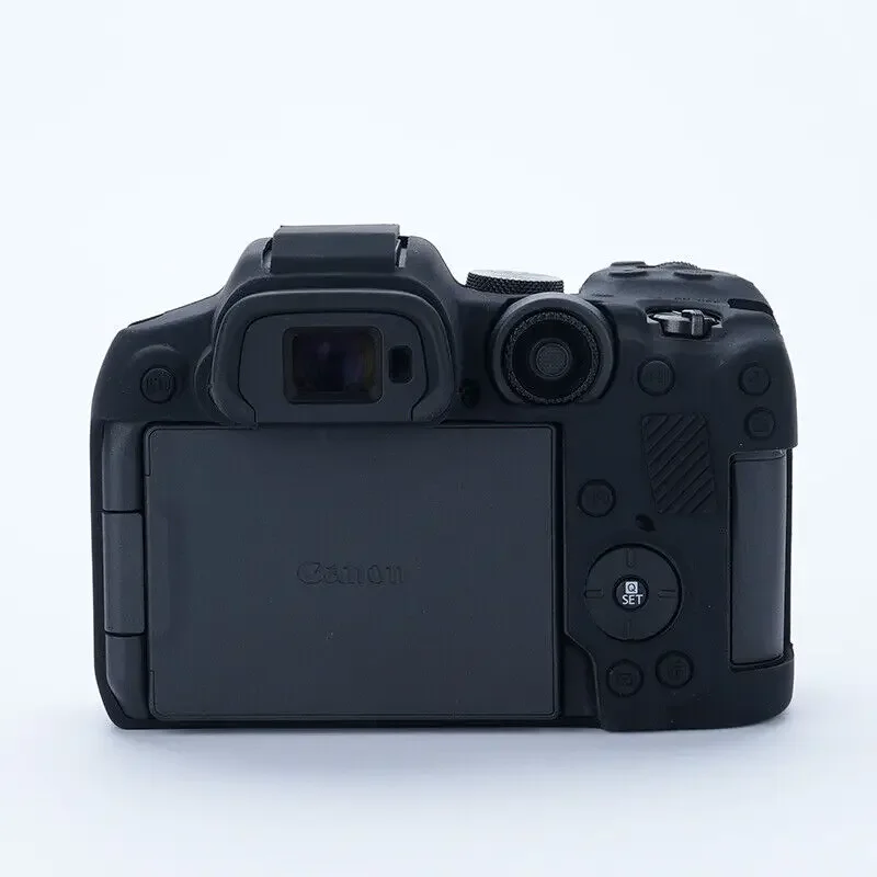 Силиконовый бронированный чехол для камеры, сумка для корпуса, защитная крышка для цифровых фотоаппаратов Canon EOS R7 EOSR7