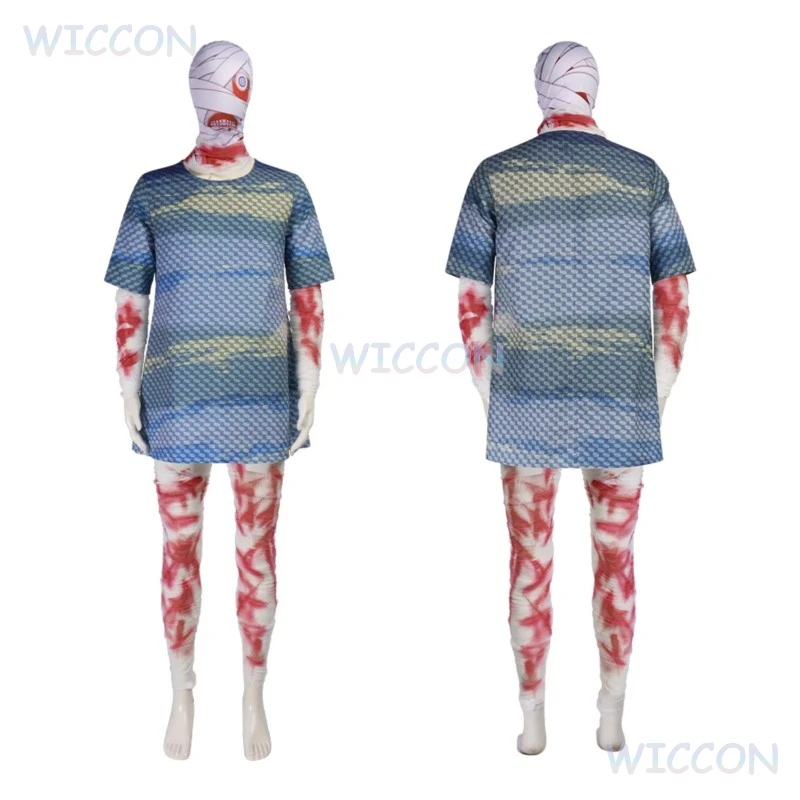 Anya Cosplay Costume Captain Jimmy Cosplay Nurse Zombie Curly Cos Game Mouthwashing Women Men Halloween Uniform Costume view 5