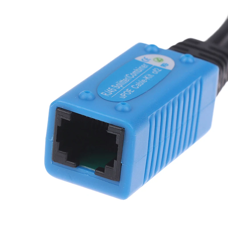 

1Set POE Cable Kit RJ45 Splitter Combiner Cable Passive Power CCTV POE Adapter Cable For IP Camera