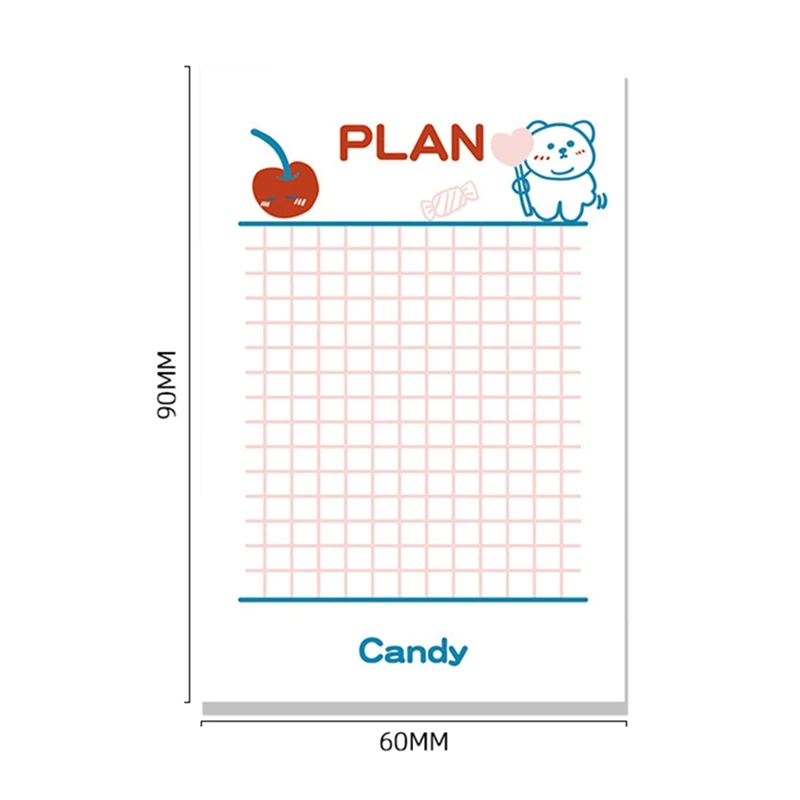 14Pack To Do List Notepad Cute 9X6 To Do List Planner Sticky Notes Daily Lined Sticky Notes For Work Planner, 600 Sheets Durable