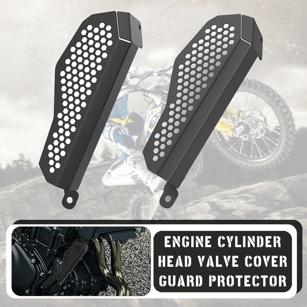 

Motorcycle Eliminator500 Accessories Engine Cylinder Head Valve Cover Guard Protector For Kawasaki Eliminator 500 2024 2025 2026