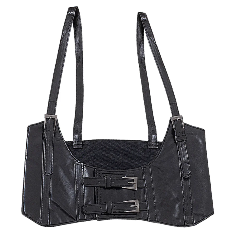 

1Pcs Party Corset PU Wide Belt Corset Gothic Style Women Waistband Breathable Durable Steampunk Punk Fashion Cosplay