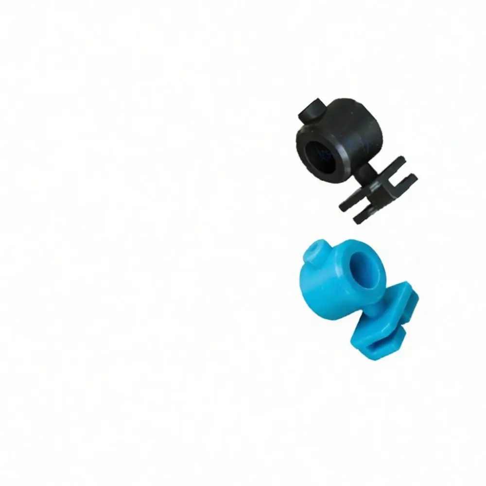 Fence Insulator For Pulse Grid Security System Durable Mid Pole Connector High Voltage Wire Fixing Hardware Black Blue