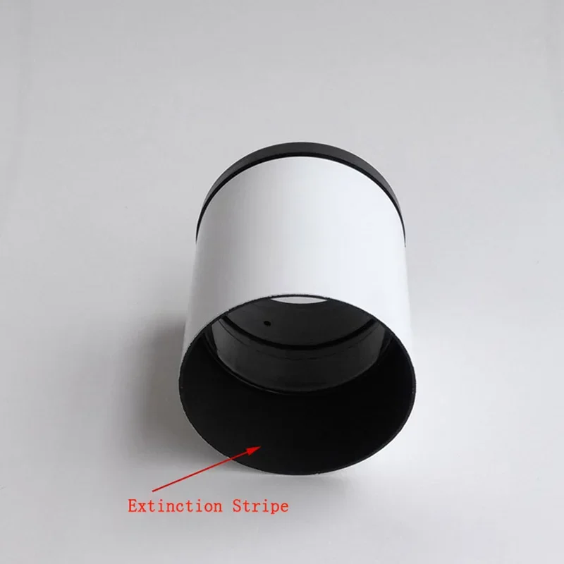 Upscale Lens Hood Dia 83.3mm Astronomical Telescope Objective Holder with Sun Filter Dust Cover For 80mm Astronomic Telescope