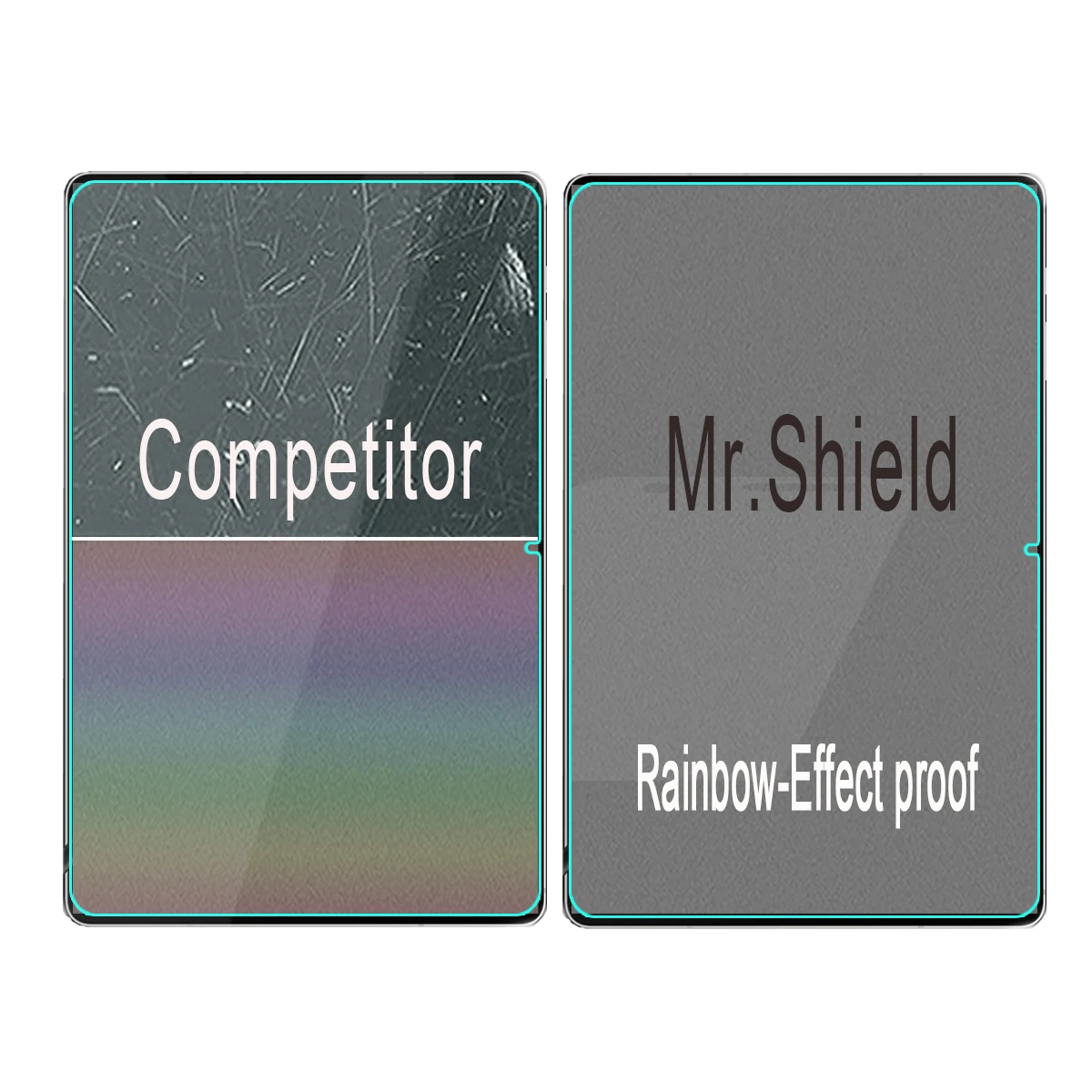 Mr.Shield [2-PACK] Screen Protector For Samsung Galaxy Tab S9 Tablet [Tempered Glass] [Japan Glass with 9H Hardness]