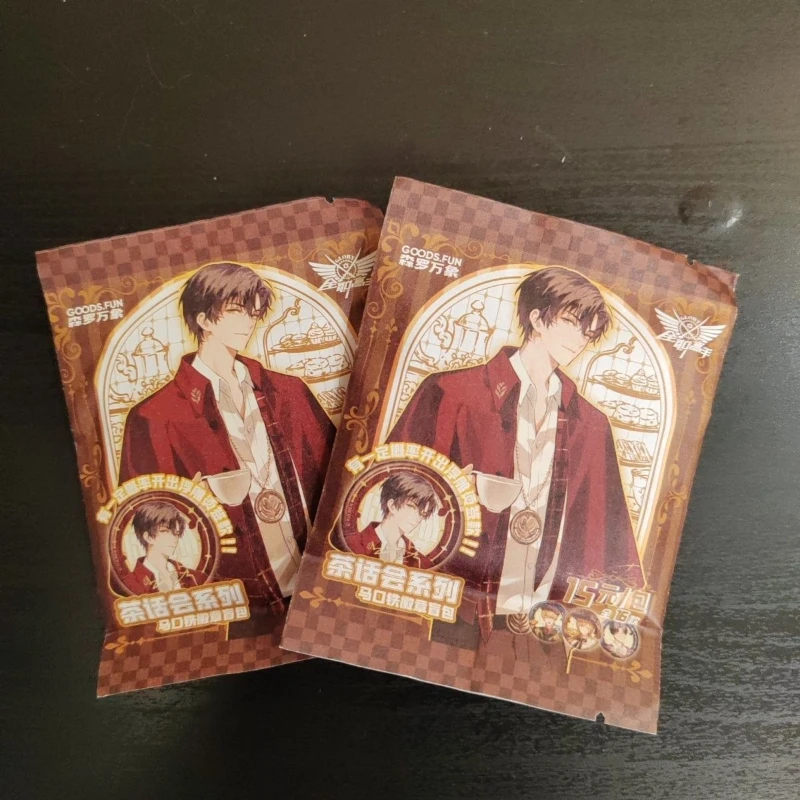 Authentic Quan Zhi Gao Shou Glory Tea Party Badge 12 Pack, Ye Xiu Cheng Tinplate Anime Badge