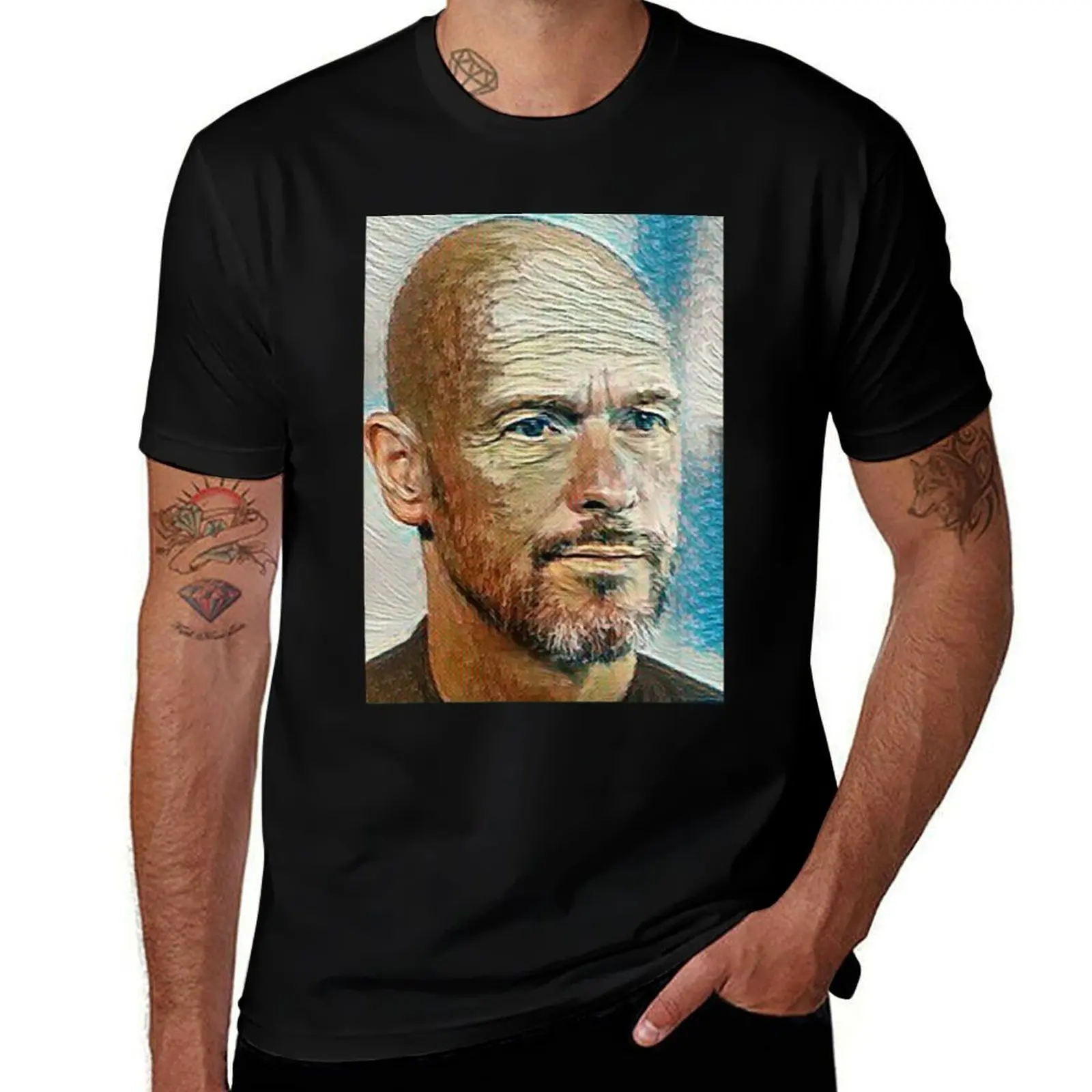 

Erik Ten Hag T-Shirt customizeds Funny t-shirts tees anime clothes Men's cotton t-shirt