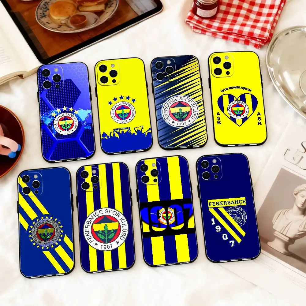 

1pc T-Turkey F-Fenerbahce-E COOL Phone Case Silicone Soft For IPhone 17 16 15 14 13 12 11 X XR Plus Pro Max Plus