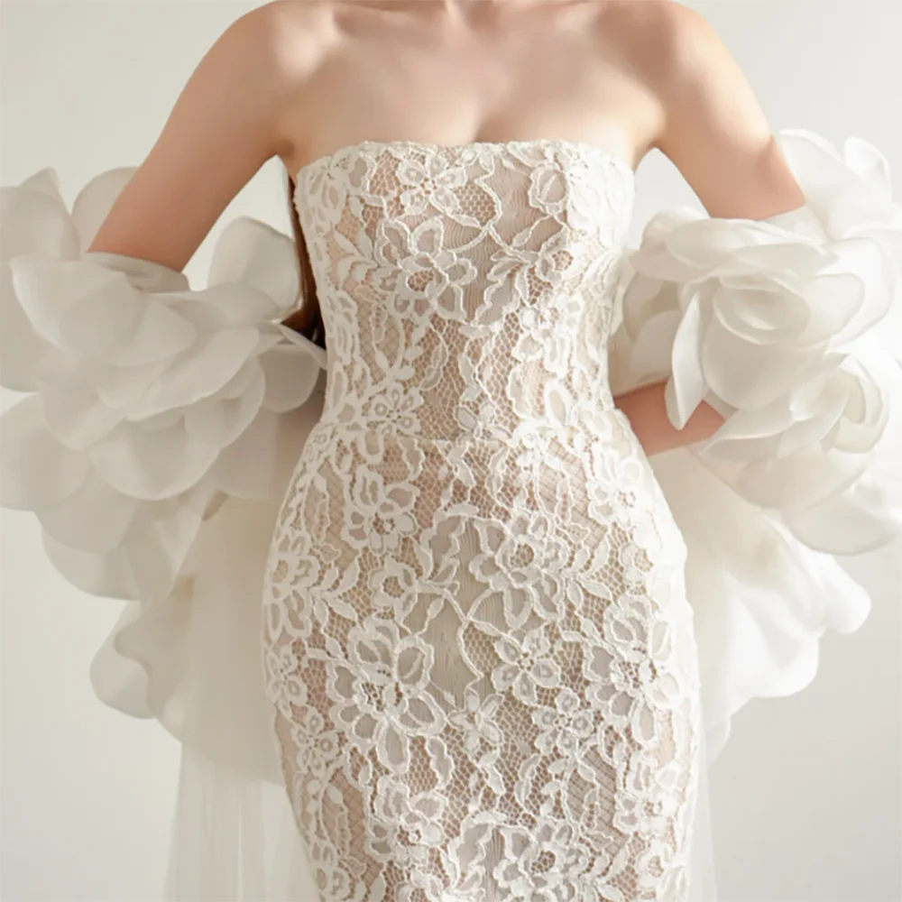 Роскошные милые блестки без рукавов на шнуровке Русалка невесты свадебные платья свадебные платья по индивидуальному заказу