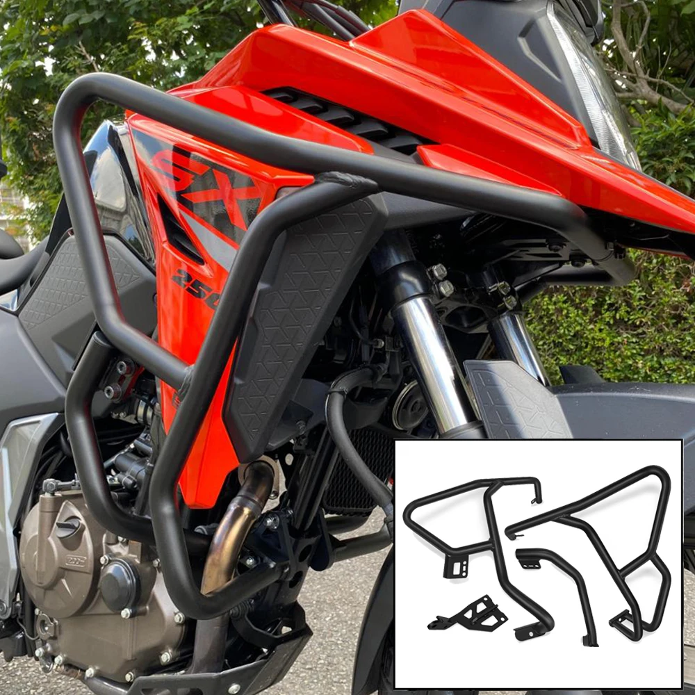 

Аксессуары для мотоциклов, защита двигателя, карш-бар, кузов мотоцикла, защита рамы, комплекты бампера V Strom 250SX 2025 2024 2023