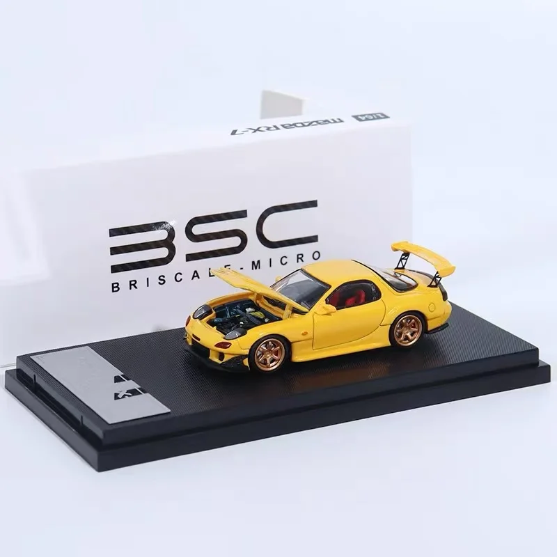 BSC Diecast 1/64 Scale MASTER Alloy Car Model FD3S MASTER RX7 Play Vehicles Toys for Boys Original Box