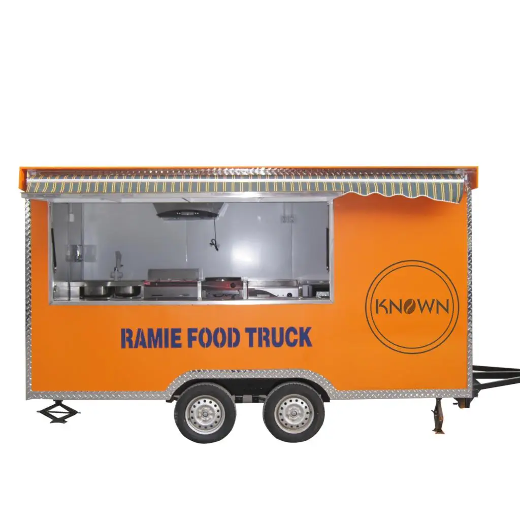 OEM mobile outdoor food truck for philippines