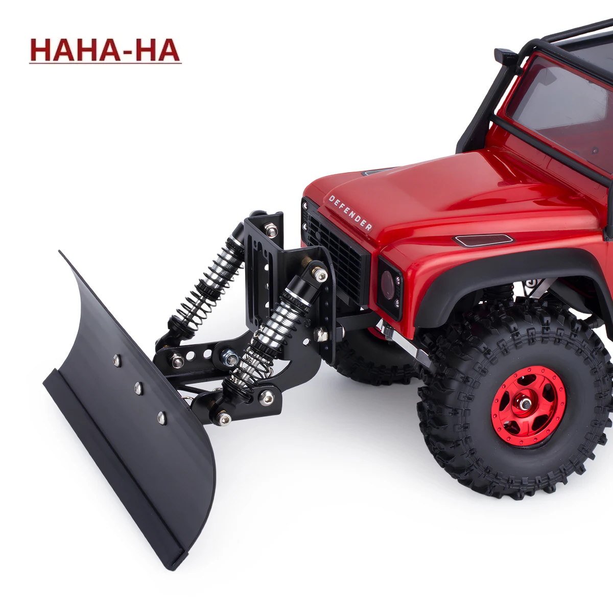 

CNC Machined Aluminum Snow Plow Adjustable for 1/18 1/24 RC Crawler Car TRX4M Bronco Defender SCX24 Upgrade Part