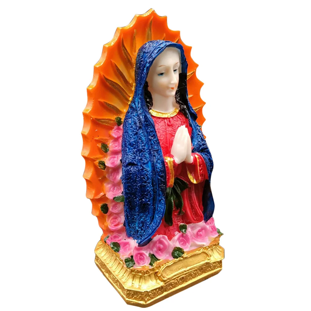 

virgin mary statue resin craft virgin mary figurine resin virgin mary statue church decoration desktop adornment