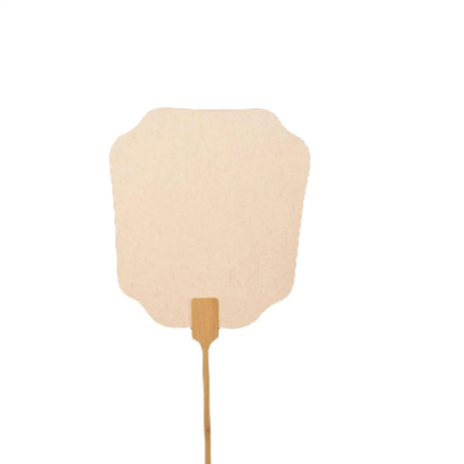 3x Ancient Fans Blank Paper Hand Fans for Home Decoration Crafts Calligraphy