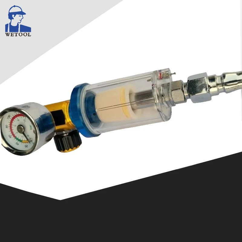 

Мини-фильтр для пневматического пистолета, онлайн-фильтр-ловушка для регулятора пневматического баллона с манометром для пейнтбола