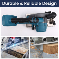 Brushless Circular Saw Electric Saw 0-45° Adjustable Wood Cuttiing Machine Power Woodworking Tool For Makita 18V Battery