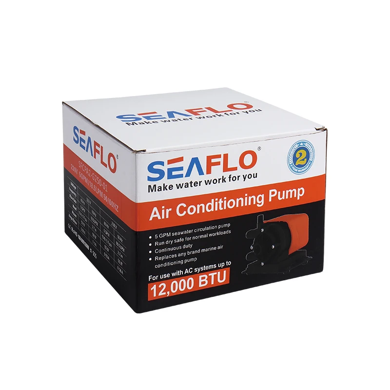 250GPH Marine Air Conditioning Pump AC System Up To 12,000 BTU Air Conditioner Drain Pump