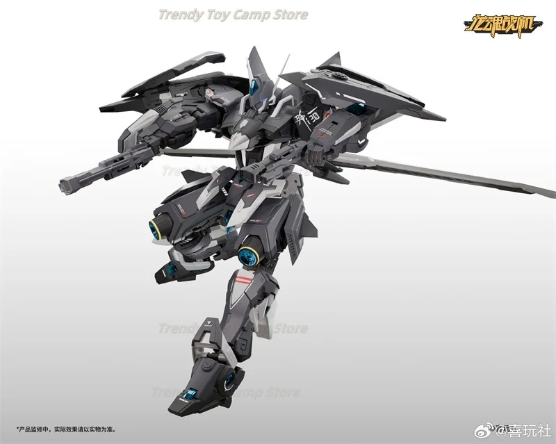 En STOCK XIWANSHE J20 CANGWEI Dragon Soul Fighter aleación montaje modelo Transformable Mecha Poseable figura de acción Robot juguete para regalo