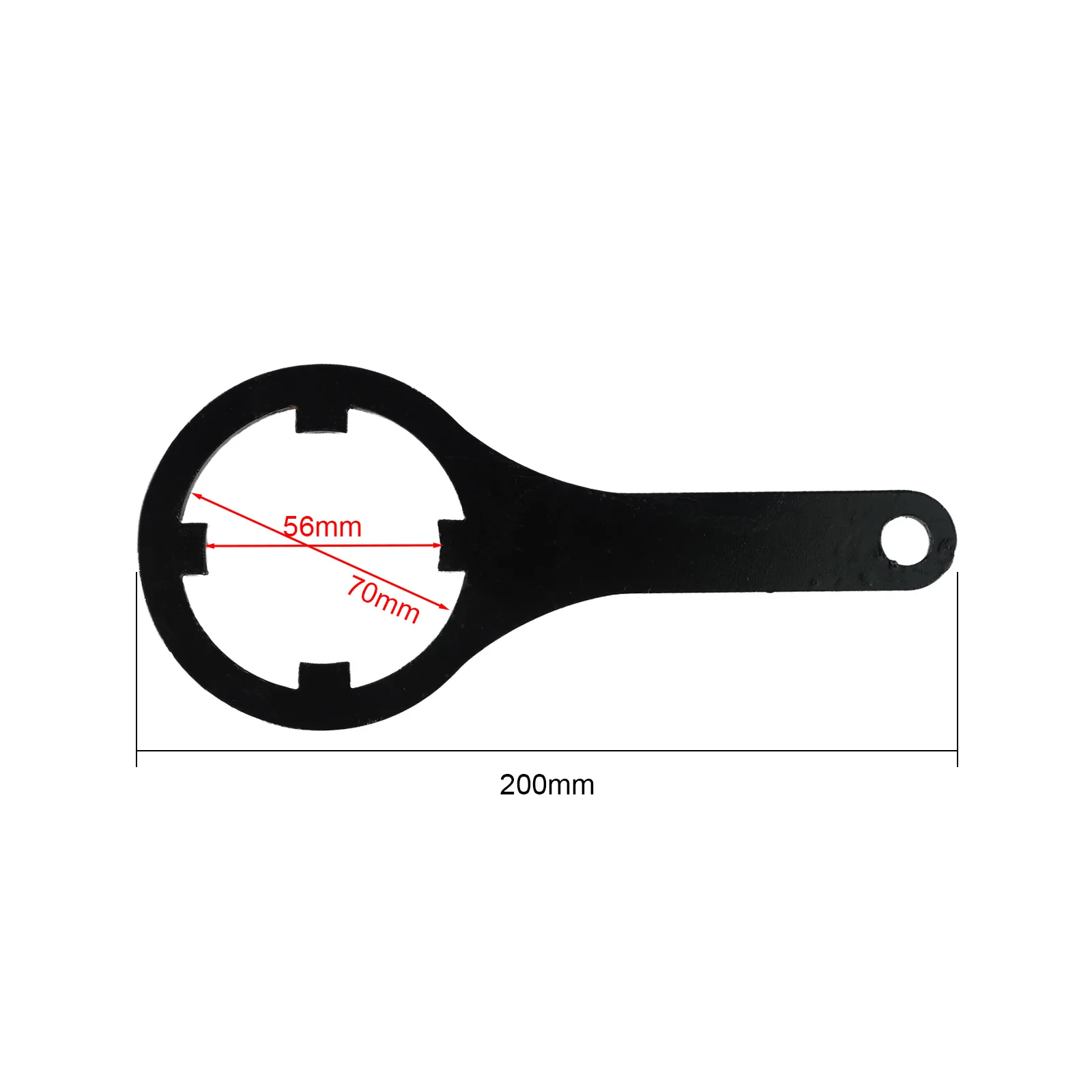 Black Steel Lid Opener 5L To 30L Bucket Opener Water Bucket Tool Various Specifications Rust-proof Wrench Single Opener Wrench